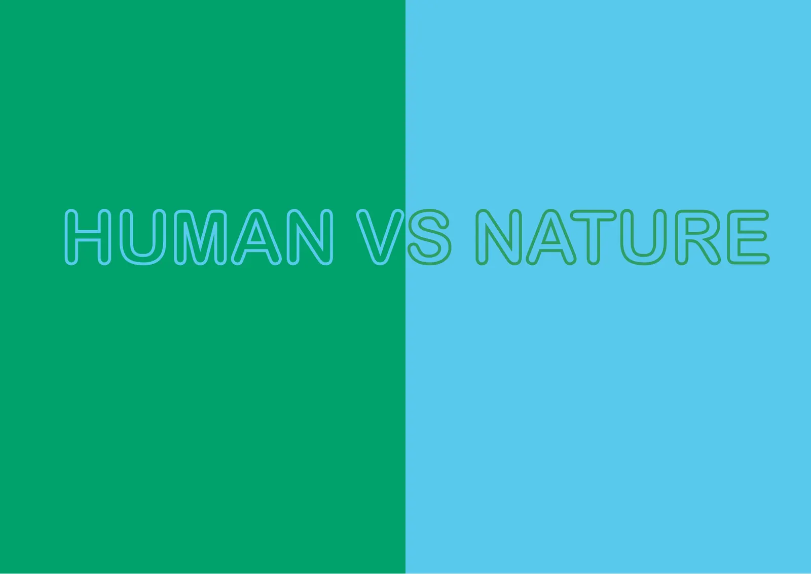 Human vs Nature, page 1